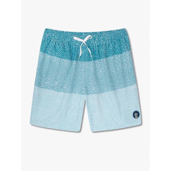 [Chubbies] Whale Sharks Blue Striped Ombre 7" Inseam Swim Shorts NWT Size XXL - Picture 2 of 12